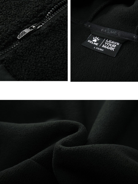 Куртка KELME Sherpa Jacket Black