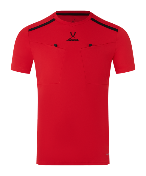 Футболка судейская JOGEL DIVISION PerFormDRY Referee Tee, красный