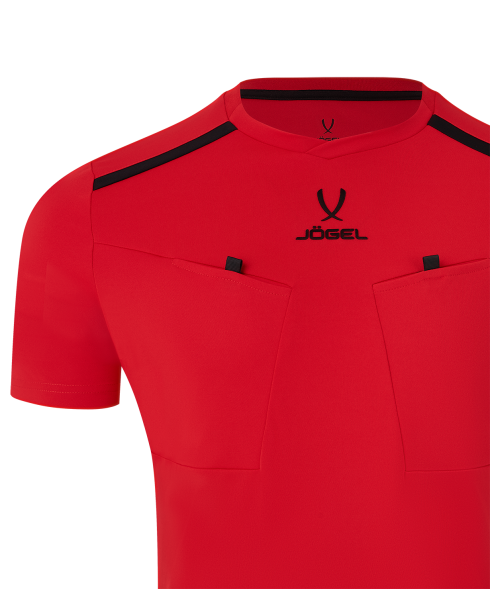 Футболка судейская JOGEL DIVISION PerFormDRY Referee Tee, красный