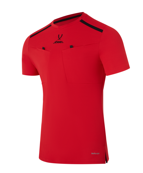 Футболка судейская JOGEL DIVISION PerFormDRY Referee Tee, красный