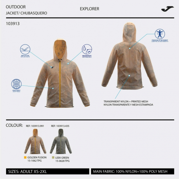 CHUBASQUERO EXPLORER V VERDE