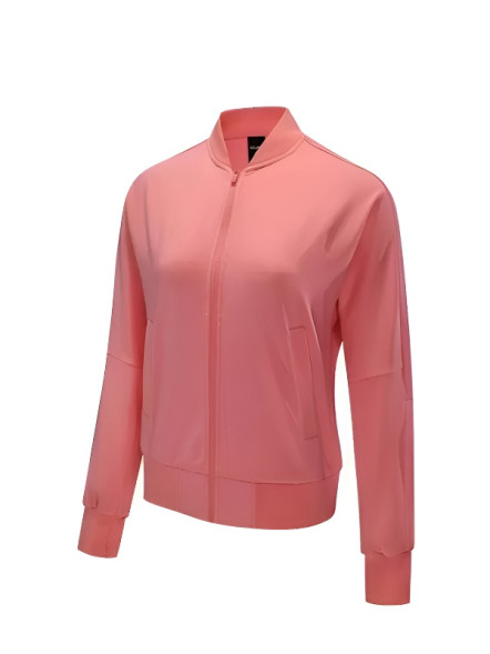 Бомбер KELME Women's Knitted Jacket Pink