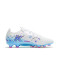 Бутсы KELME Men's Football Shoes (FG) White/Light Blue