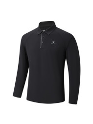Лонгслив KELME Long-sleeved Polo Black