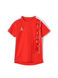 Детская футболка KELME Boys Short Sleeve T-Shirt Red