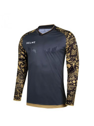 Детский вратарский лонгслив KELME Goalkeeper Long Sleeve Shirt Kid Dark Grey