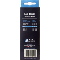 Шнурки для коньков Blue Sports XL-PRO, 902919-L-213, полиэстер, 213 см, лайм