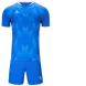Детская футбольная форма KELME Short-Sleeved Football Suit Blue