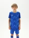 Детская футбольная форма KELME Short-Sleeved Football Suit Blue