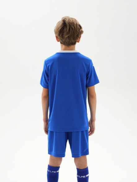 Детская футбольная форма KELME Short-Sleeved Football Suit Blue