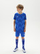 Детская футбольная форма KELME Short-Sleeved Football Suit Blue