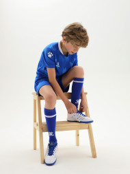 Детская футбольная форма KELME Short-Sleeved Football Suit Blue