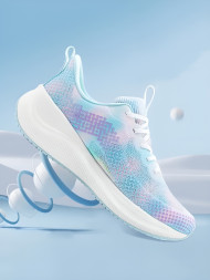 Кроссовки KELME Men's/Women's Sneakers (White/Light Blue)