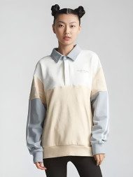 Свитшот KELME Lapel Sweater (Beige/White)
