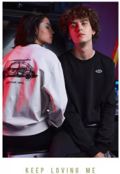 Свитшот KELME Round Neck Sweater White