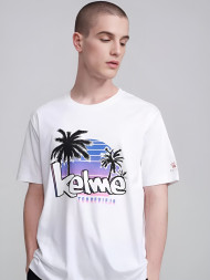 Футболка KELME Round Neck Short T White