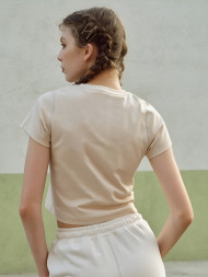 Футболка KELME Short-Sleeved T-Shirt Beige