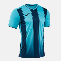 ФУТБОЛКА С КОРОТКИМ РУКАВОМ TIGER VIII БИРЮЗОВЫЙ НЕОНОВЫЙ ТЕМНО-СИНИЙ