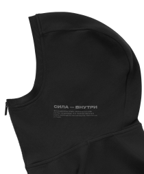 Худи на молнии JOGEL Power Inside Zip Hoodie Oversize Fit, черный