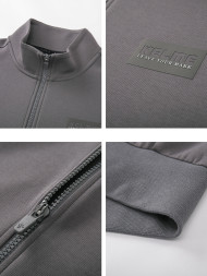 Олимпийка KELME Knitted Coat Grey