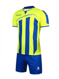 Футбольная форма KELME Short Sleeve Football Set (Neon/Blue)