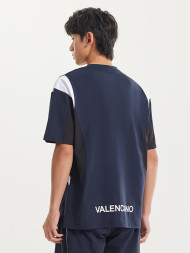 Футболка KELME Round Neck Short Sleeve T-Shirt Blue