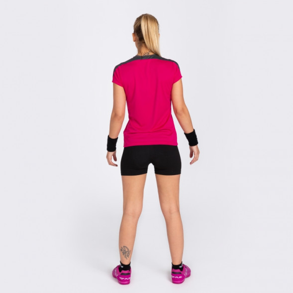 Женские леггинсы короткие JOMA COMBI COTTON Черный