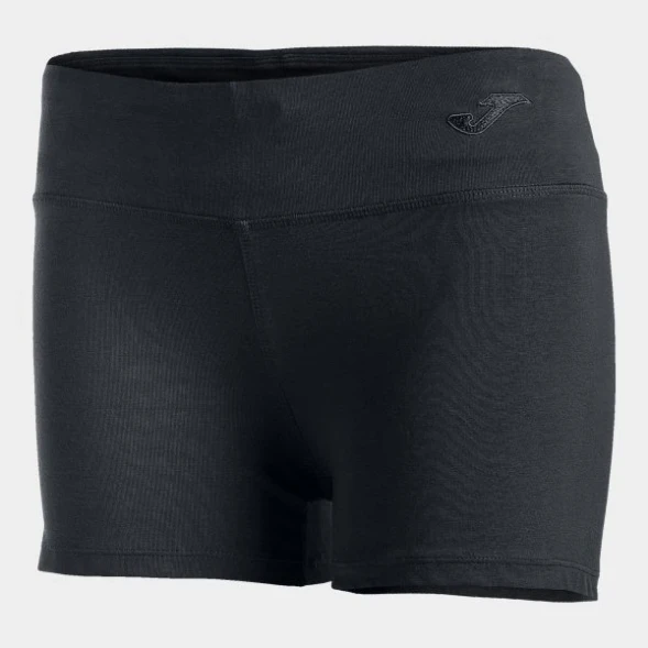 Женские леггинсы короткие JOMA COMBI COTTON Черный