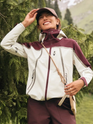 Ветровка KELME Single-layer Windproof Jacket (White/Burgundy)