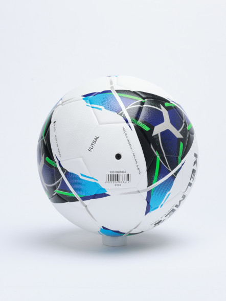 Мяч KELME Indoor Low Bounce Football (Thermal Bonding) (White/Blue)