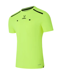 Футболка судейская JOGEL DIVISION PerFormDRY Referee Tee, желтый неон