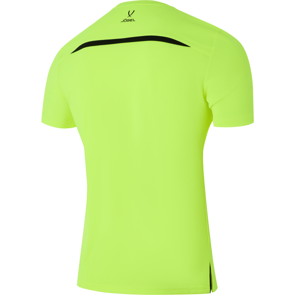 Футболка судейская JOGEL DIVISION PerFormDRY Referee Tee, желтый неон