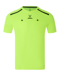 Футболка судейская JOGEL DIVISION PerFormDRY Referee Tee, желтый неон