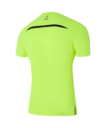 Футболка судейская JOGEL DIVISION PerFormDRY Referee Tee, желтый неон