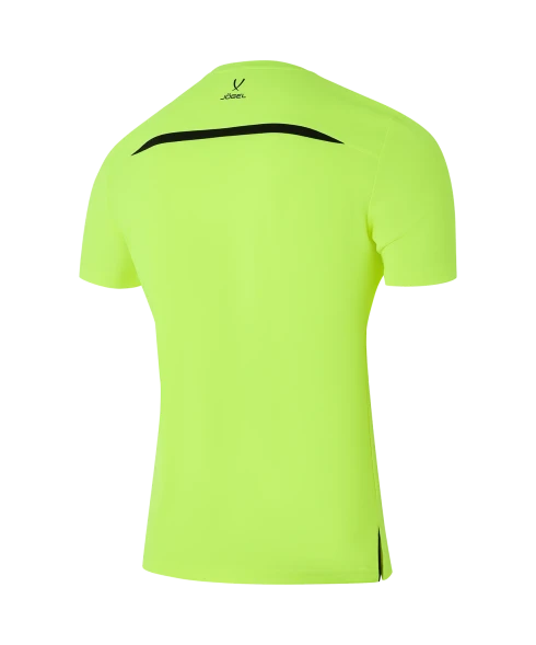 Футболка судейская JOGEL DIVISION PerFormDRY Referee Tee, желтый неон