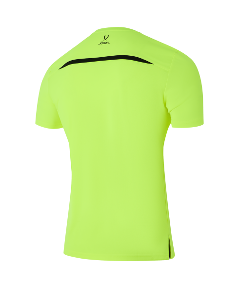 Футболка судейская JOGEL DIVISION PerFormDRY Referee Tee, желтый неон