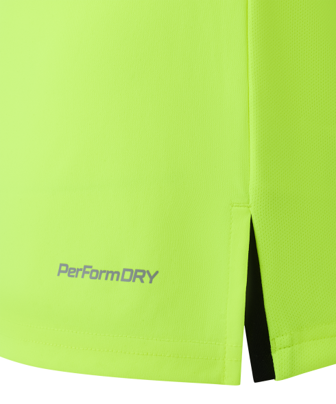 Футболка судейская JOGEL DIVISION PerFormDRY Referee Tee, желтый неон