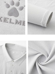 Лонгслив KELME Long-sleeved Polo Grey