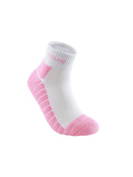Спортивные носки KELME Short Sports Socks (White/Pink)