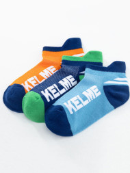 Детские носки KELME Children's Casual Socks (three Pairs) Blue