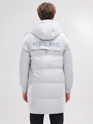 Пуховик KELME Mid Length Down Jacket Grey