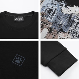 Свитшот KELME Round Neck Sweater Black