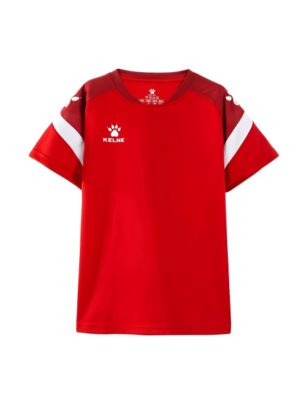 Детская футболка KELME Short Sleeve Training Suit Kid Red