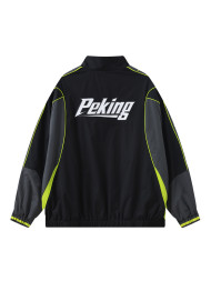 Ветровка KELME Woven Coat (Black/Light Green)