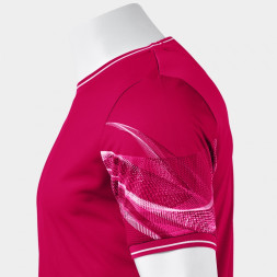 ФУТБОЛКА С КОРОТКИМ РУКАВОМ WAVE ФУКСИЯ