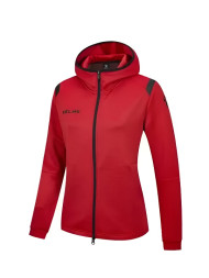 Толстовка KELME Women's Hooded Knitted Jacket Red