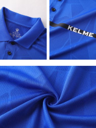 Футболка-поло KELME Short Sleeve Polo Shirt Blue