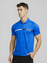 Футболка-поло KELME Short Sleeve Polo Shirt Blue