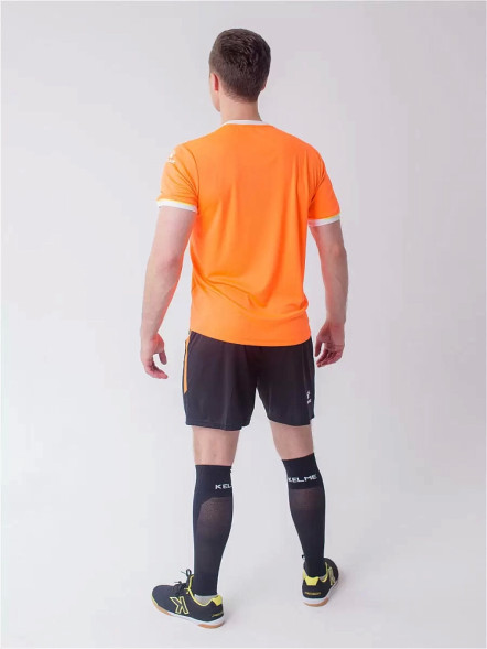 Футбольная форма KELME Short Sleeve Football Set (Orange/Black)