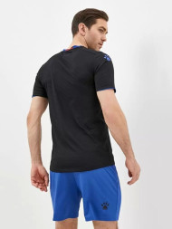 Футбольная форма KELME Short Sleeve Football Uniform (Black/Blue)